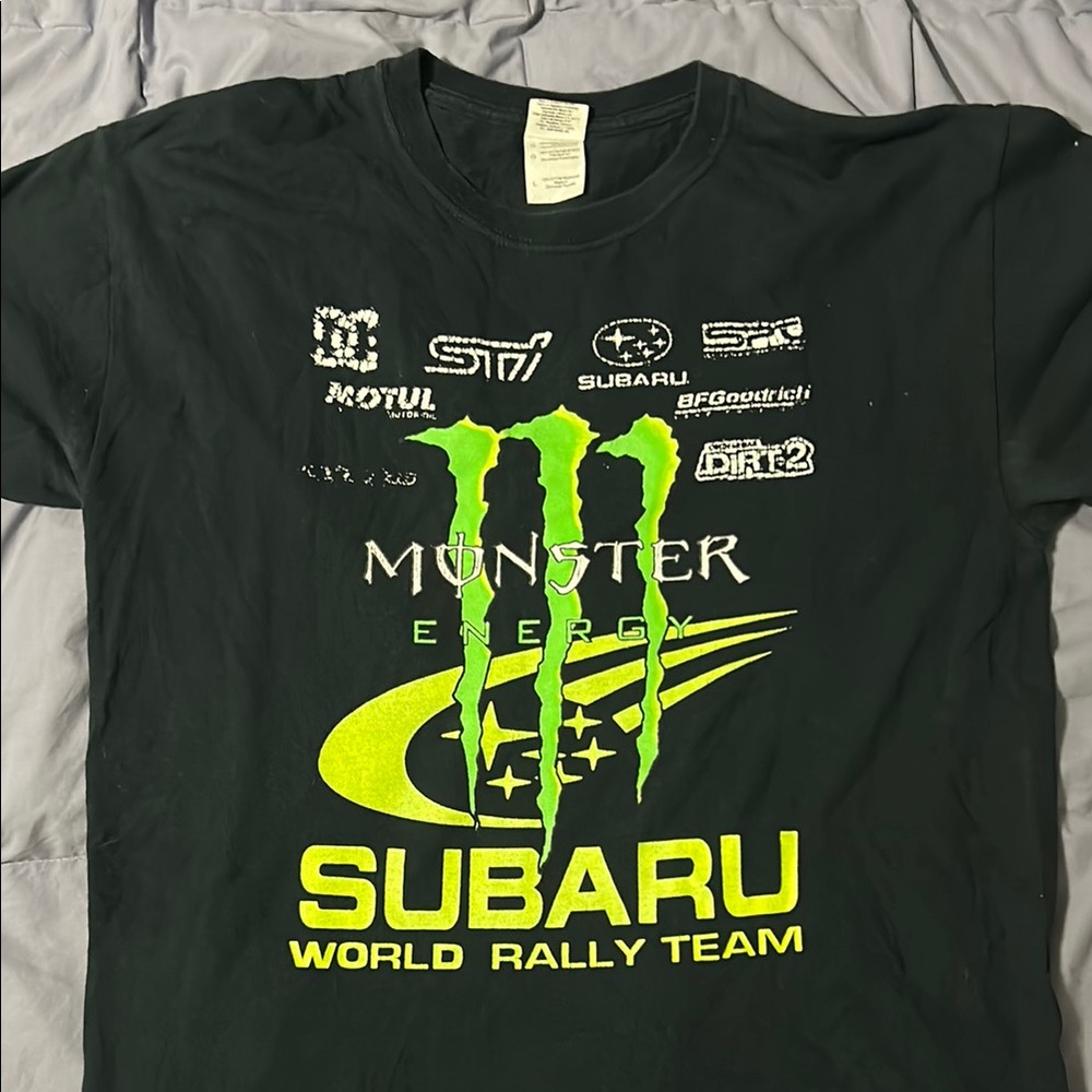 Subaru Rally Team Black T-Shirt